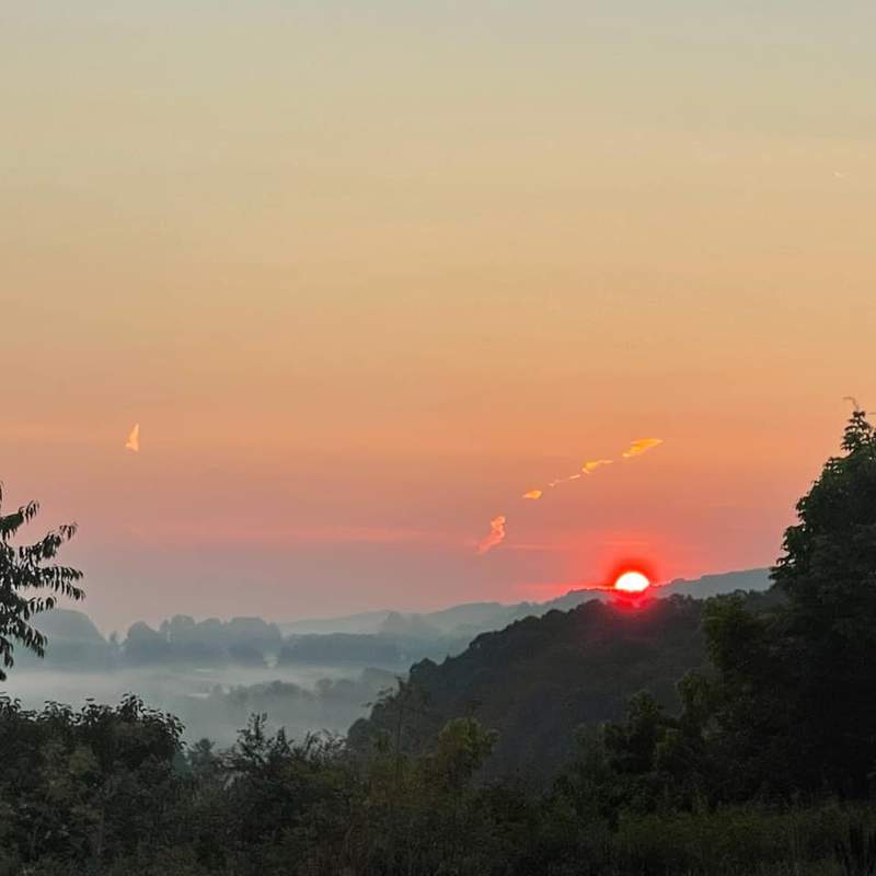 PHOTO GALLERY: Smoke from Canadian wildfires leads to red-orange sunrise and sunset