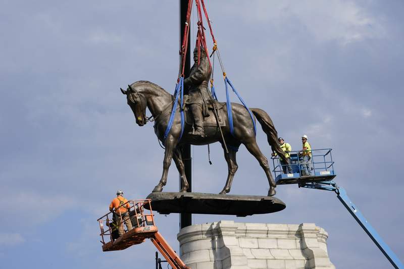 Confederate statue’s 1887 time capsule set to be removed