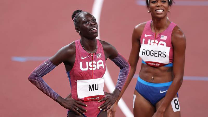 Athing Mu, 19, ends half-century U.S. drought with women’s 800m gold