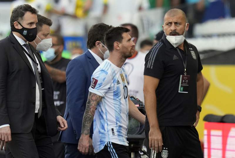 Police investigating 4 Argentines over WCup qualifier chaos