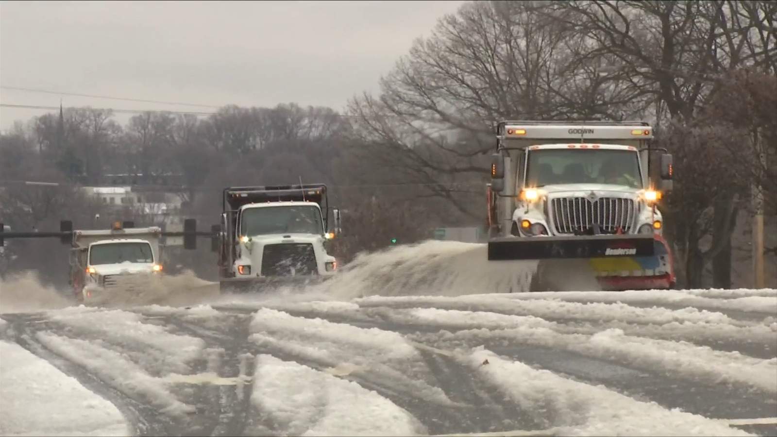 Central Virginia deals with latest round of wintry weather