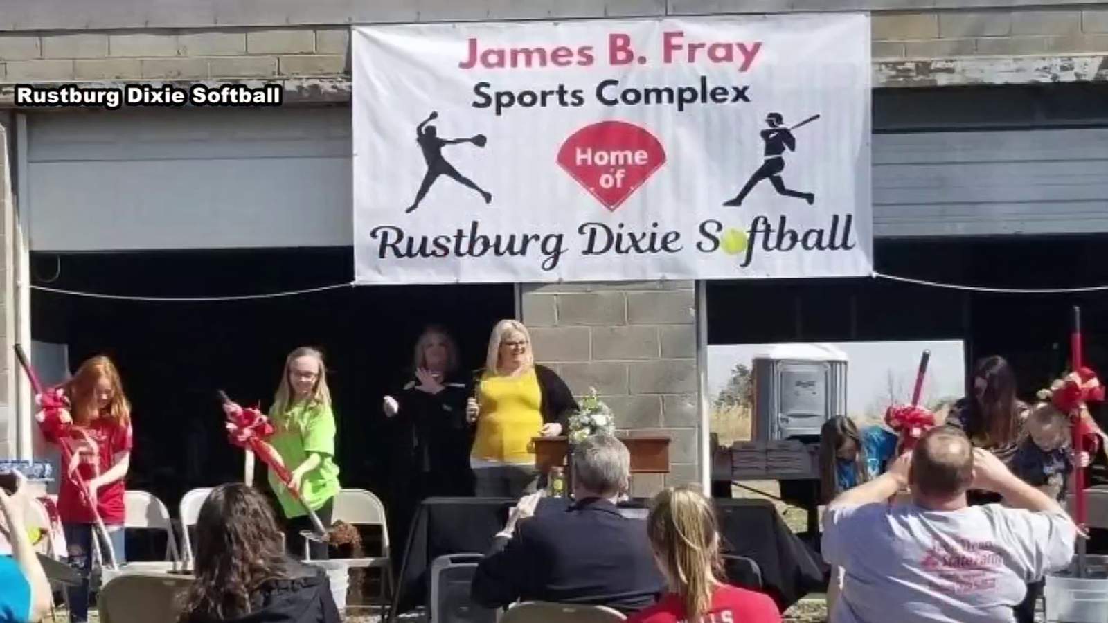 Rustburg Dixie Softball breaks ground on Campbell County sports complex