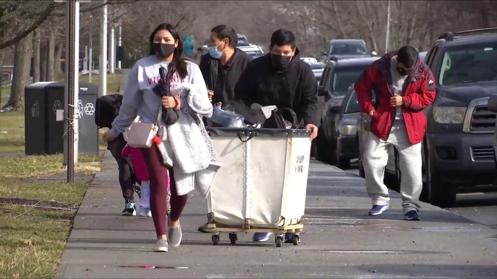 Virginia Tech students return to Blacksburg after pandemic holiday break