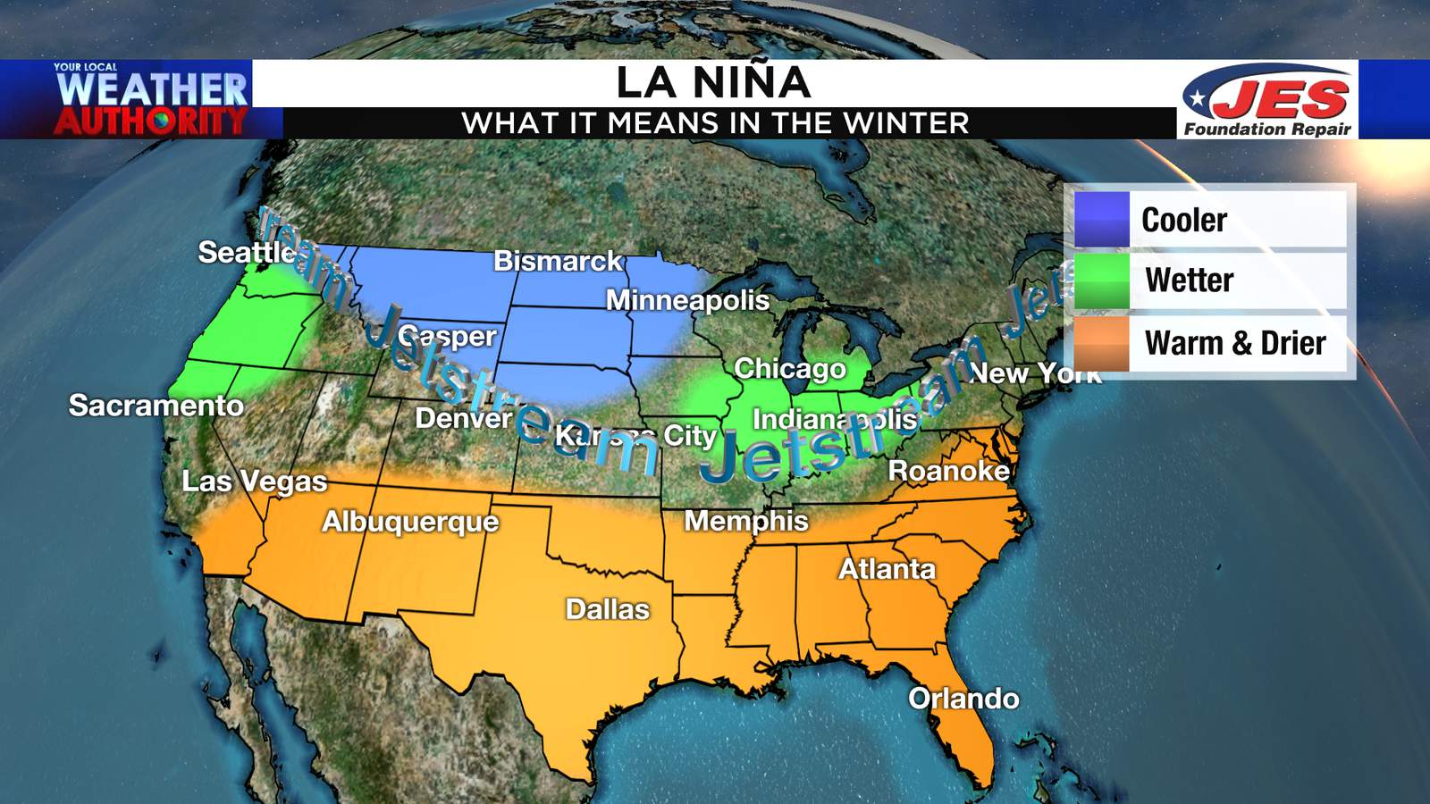 With La Nia likely, we could see below-average snowfall this winter