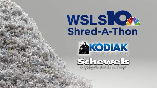 WSLS 10 Shred-A-Thon sets Christiansburg record