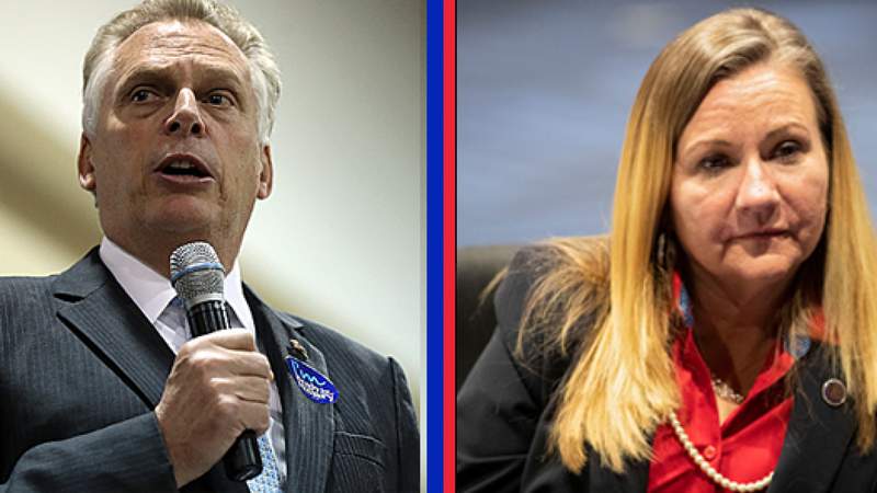 McAuliffe, Chase lead way in Virginia governor’s race, survey shows