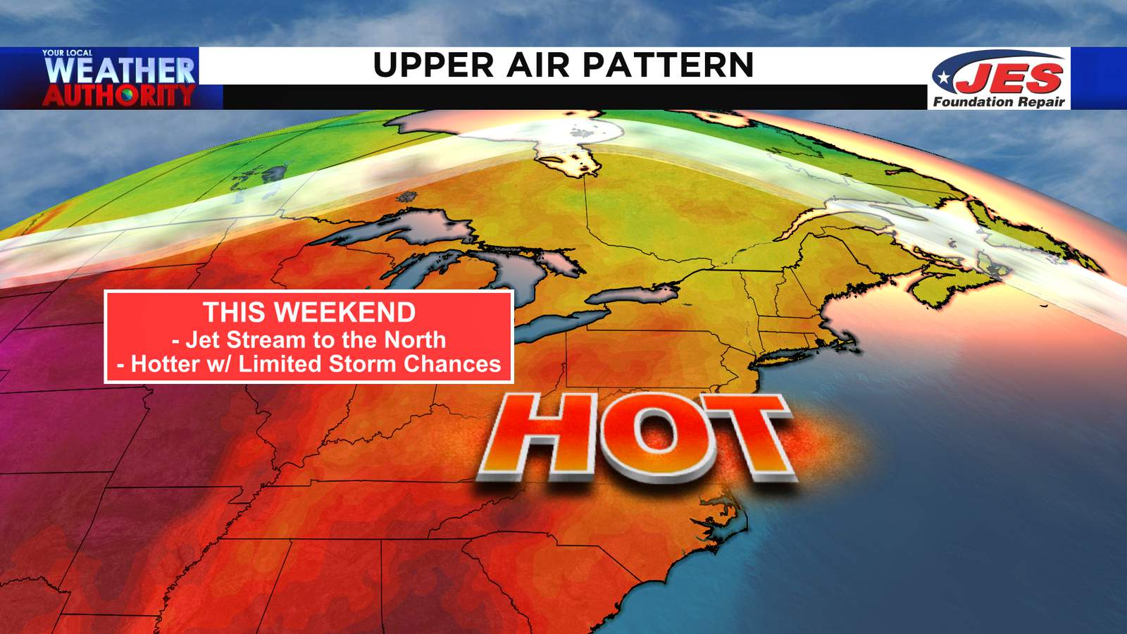 Stormy pattern precedes the return of 90 heat for some this weekend