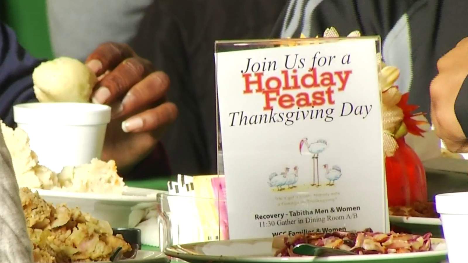 'Our family is our community’: Rescue Mission brings those in need and volunteers together at Thanksgiving Feast