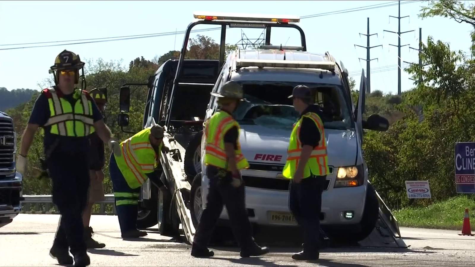 First responder, driver hospitalized after Botetourt County crash