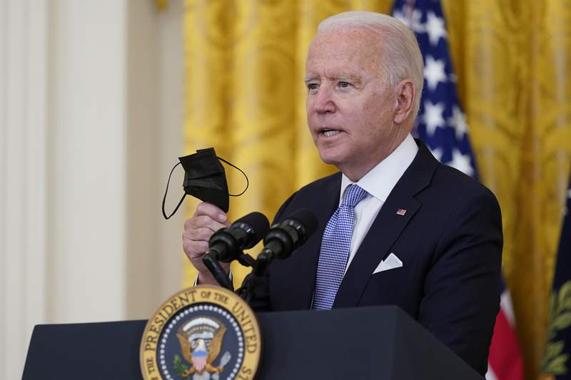 Biden's infrastructure win overshadowed by new virus surge
