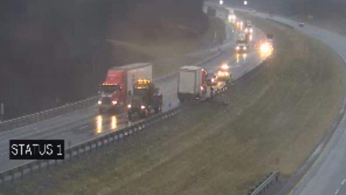 Crash on I-77S in Carroll County cleared