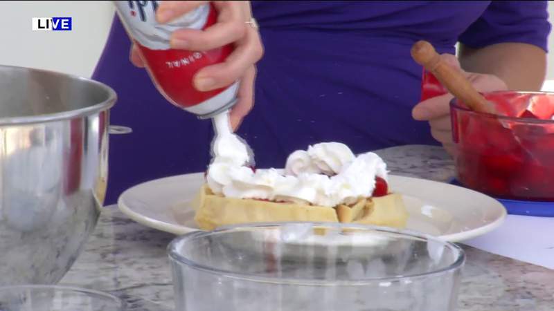 Yum! How to make a classic waffle in honor of National Waffle Day