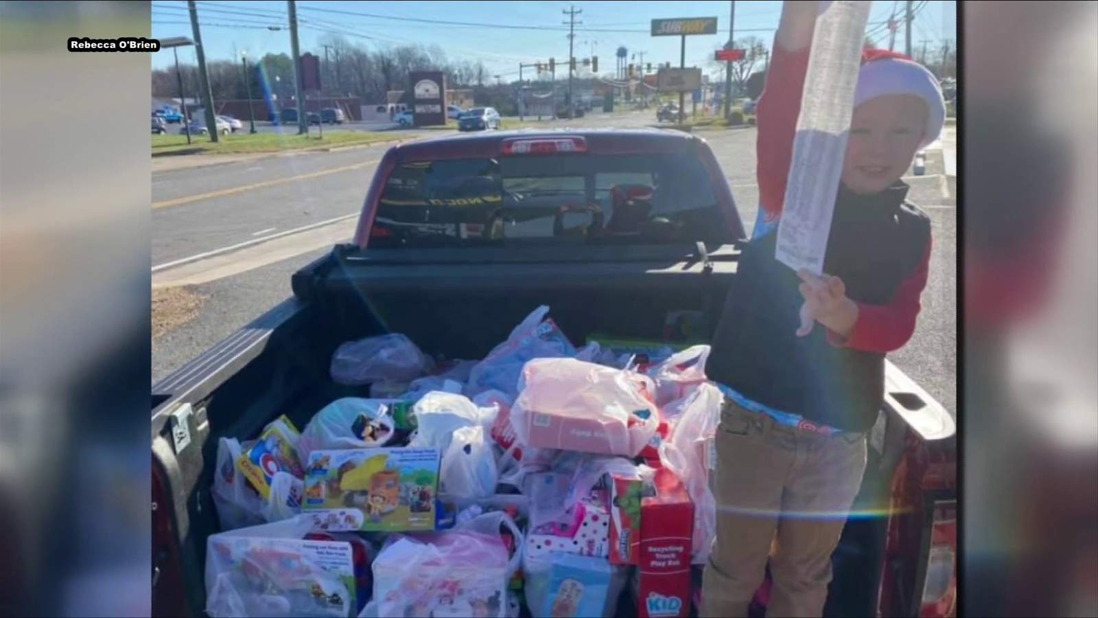 5-year-old Appomatox boy raises hundreds to donate toys to underprivileged kids