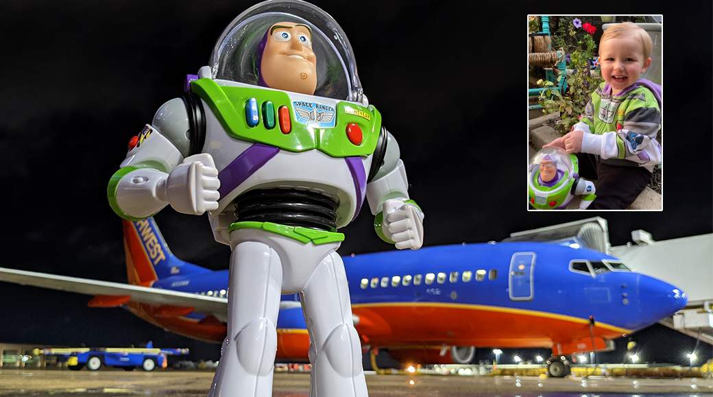 Southwest Airlines employee in Texas goes ‘to infinity and beyond’ to return boy’s Buzz Lightyear toy