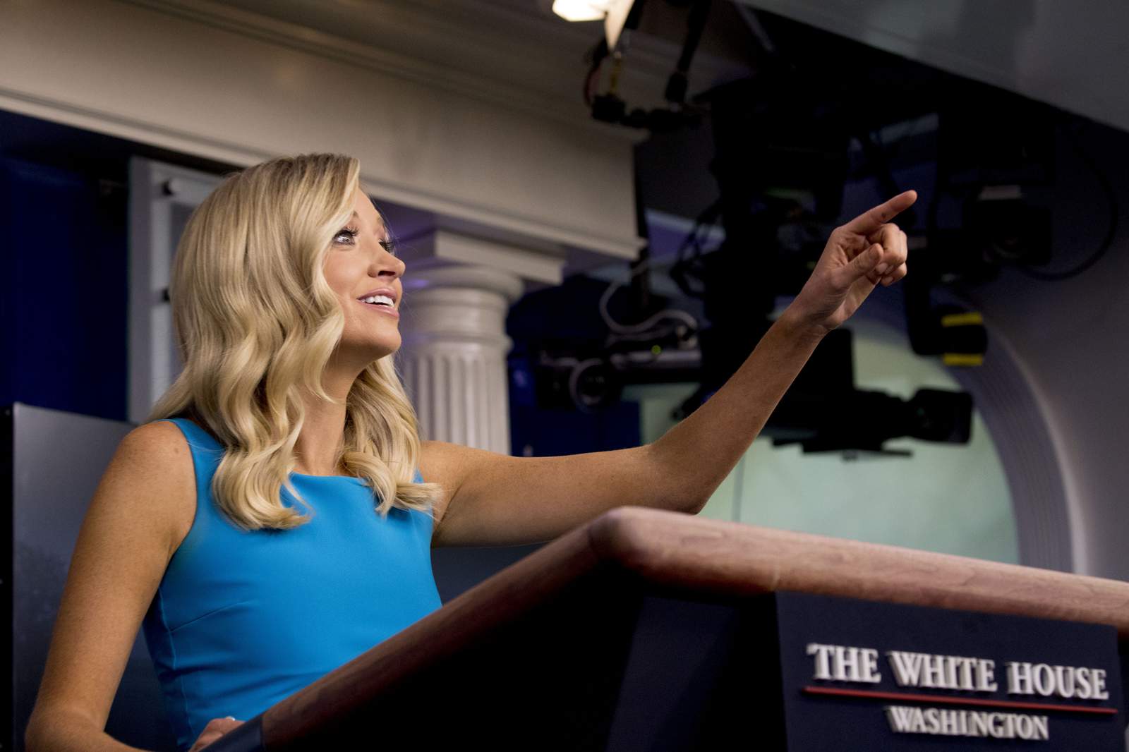 McEnany's mission: Stand by, defend, punch back for Trump