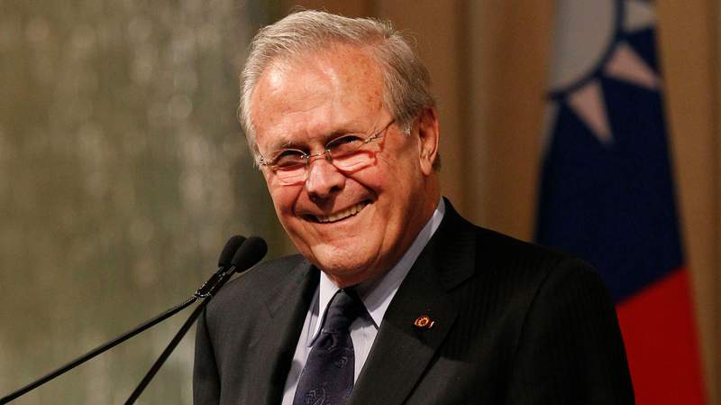 Donald Rumsfeld, who twice served as US Secretary of Defense, dies at 88