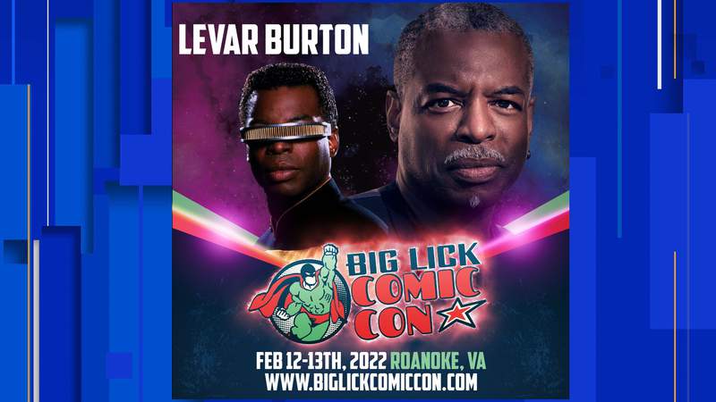 LeVar Burton to come to Roanoke for Big Lick Comic Con