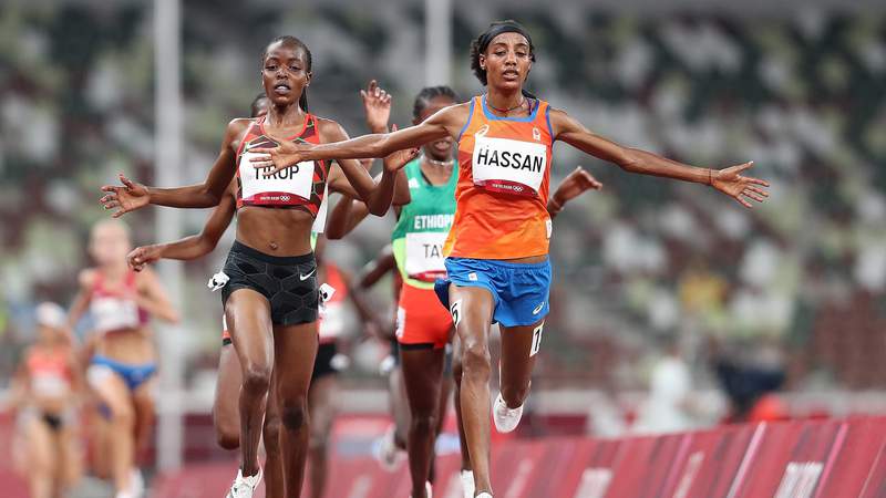 Hassan, Obiri ease into 5,000m final