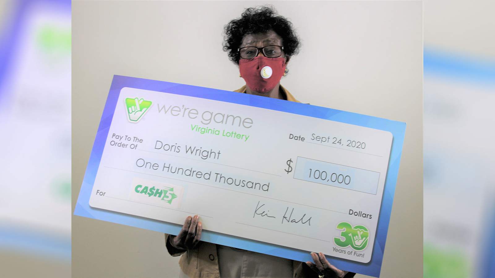 Rocky Mount woman wins $100,000 in Virginia Lottery game