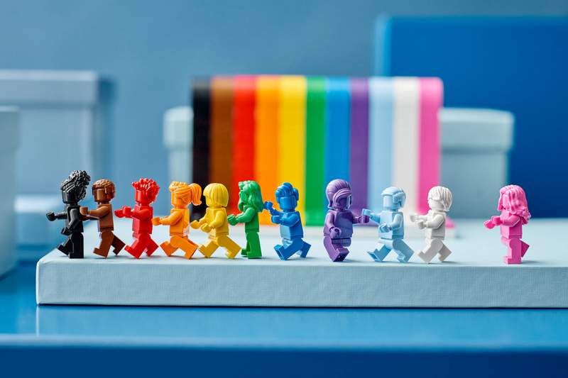 Lego announces 1st rainbow set ahead of LGBTQ Pride month
