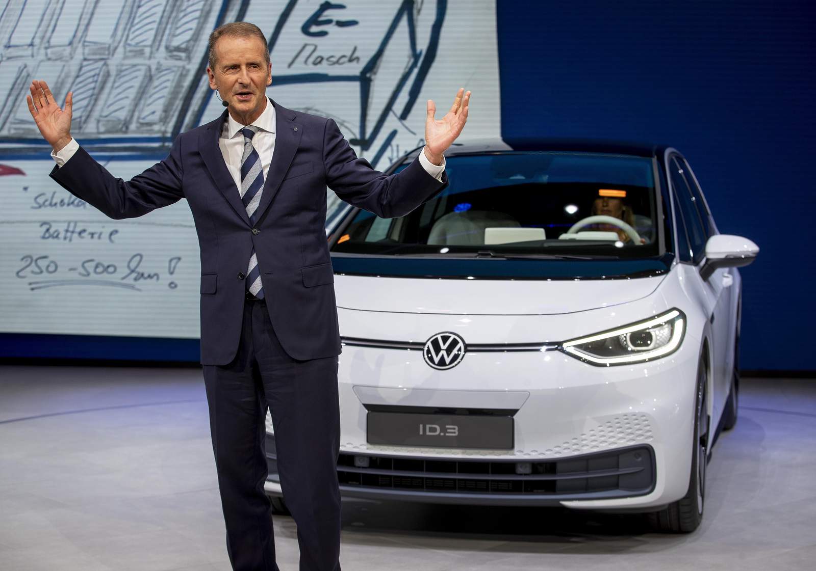 Volkswagen board issues vote of confidence in CEO Diess