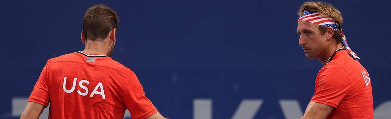 Americans Krajicek, Sandgren to play for bronze medal in men's doubles