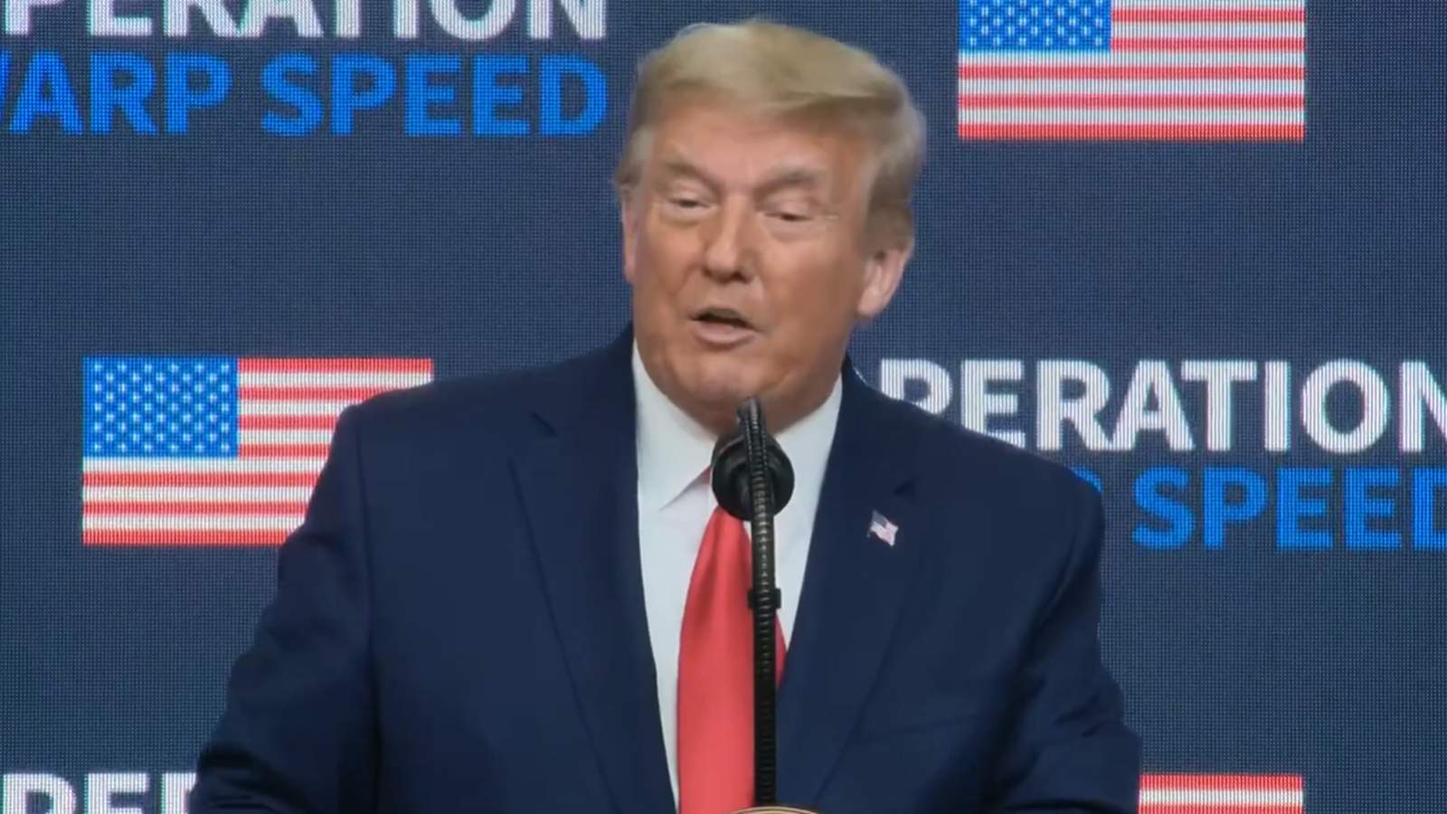 WATCH: President Trump speaks at Operation Warp Speed Vaccine Summit