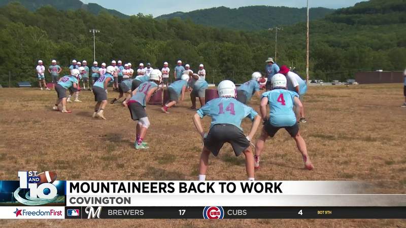 1st and 10 Camp Tour: Alleghany back to work after Covid pause