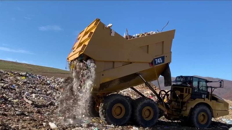 Roanoke Valley trash train service ends as crews set to pave over tracks for trucks