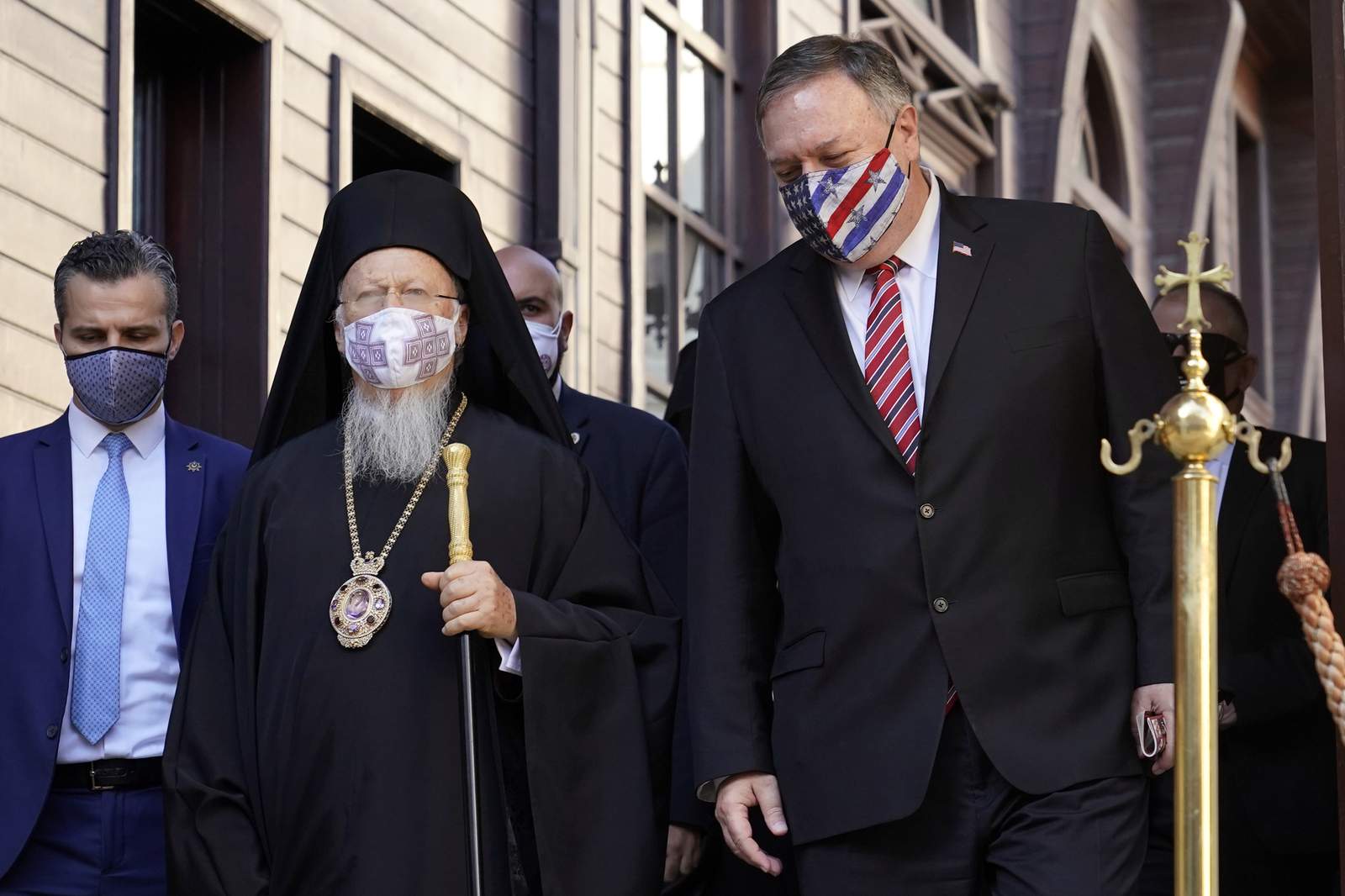 Pompeo meets Orthodox spiritual leader in Istanbul
