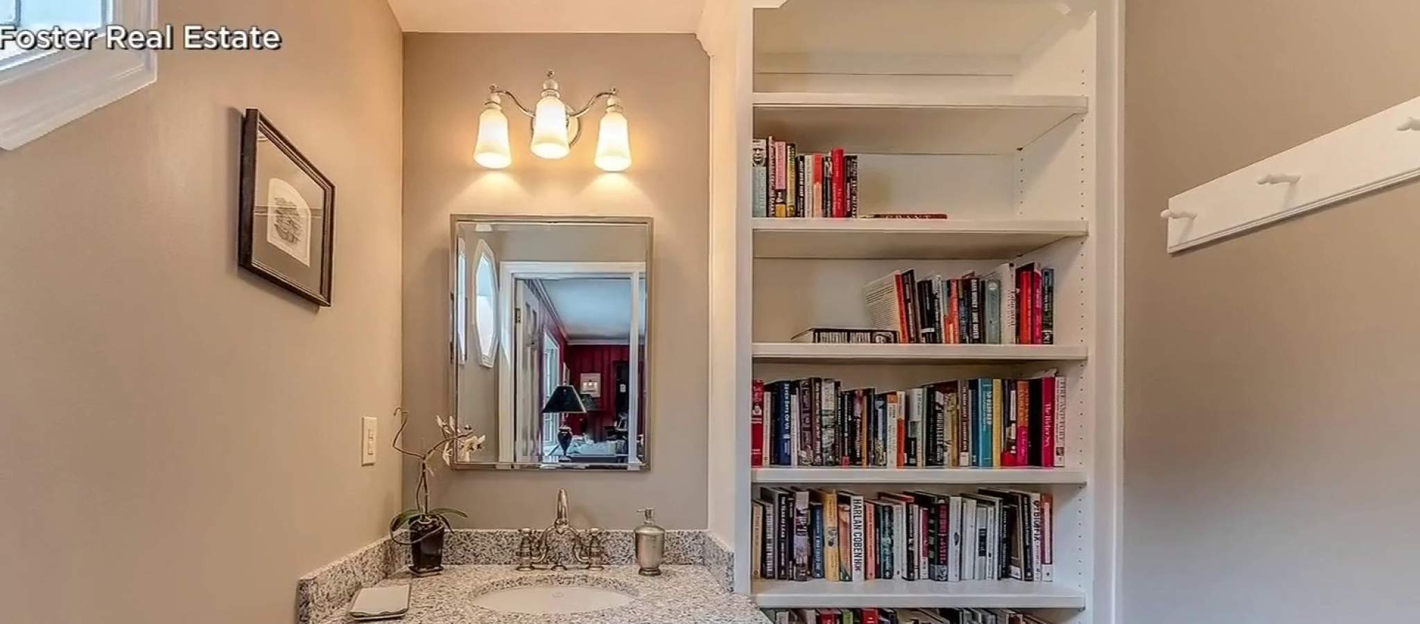 A library... in the bathroom? South Roanoke home for sale goes viral