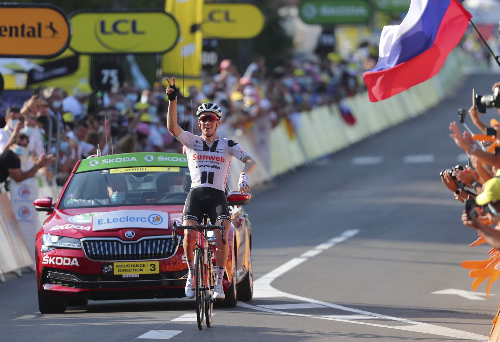 Andersen doubles down at Tour de France, wins Stage 19