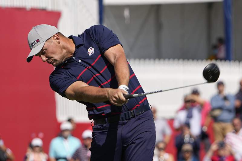 The Latest: U.S. takes 6-2 lead after Day 1 at Ryder Cup