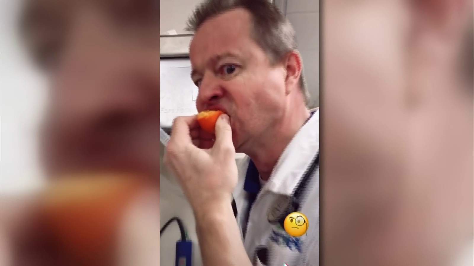 Danville veterinarian sparks how to eat an orange debate with viral video