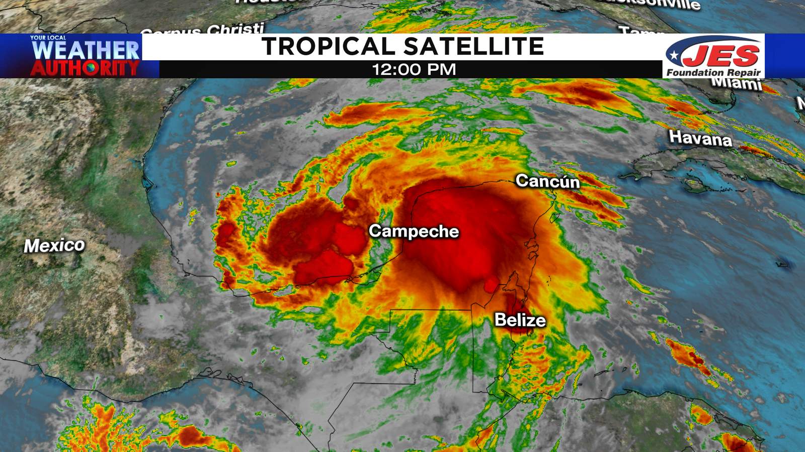 Tropical Storm Cristobal forms; earliest third-named storm on record in the Atlantic