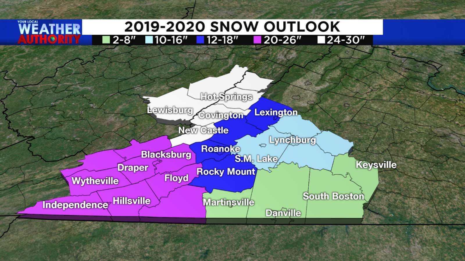 Your Local Weather Authority’s 2019-2020 winter forecast