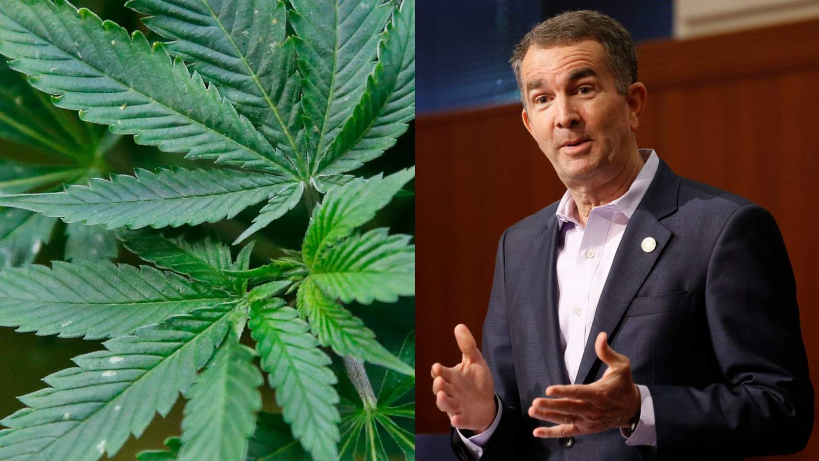 Gov. Northam signs bill to decriminalize simple marijuana possession in Virginia