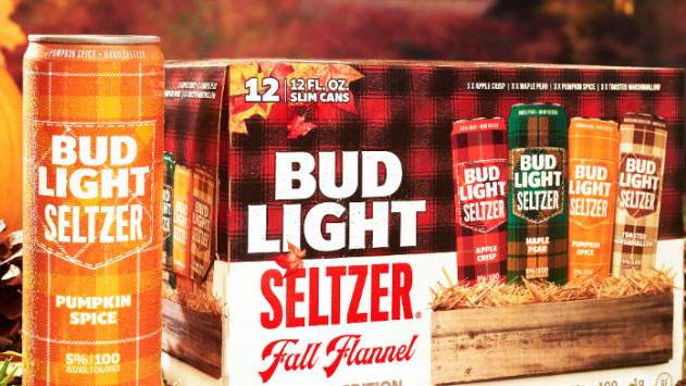 Pumpkin spice seltzer… yup, we can’t make this stuff up