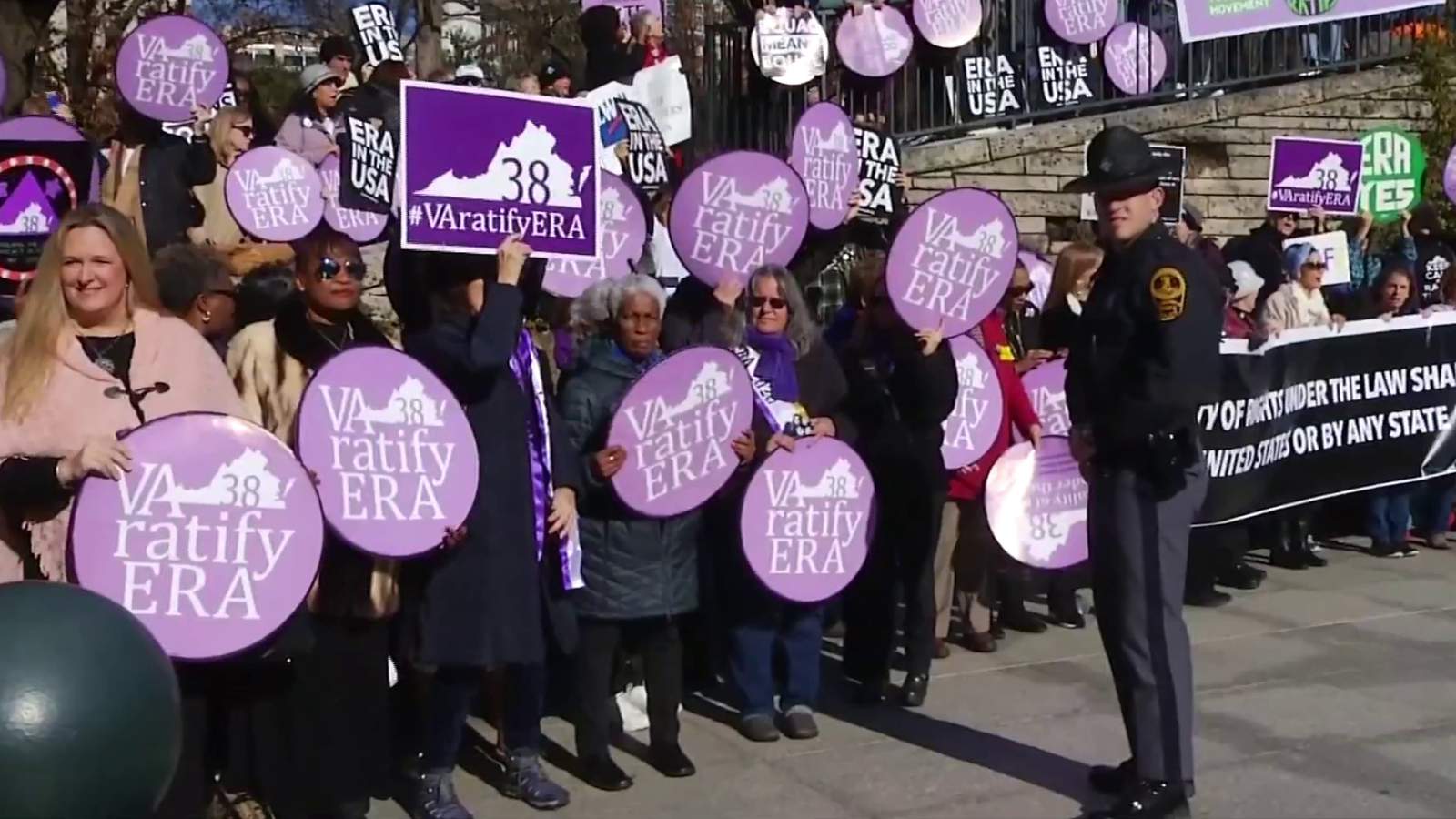 Virginians celebrate one year since Equal Rights Amendment ratified