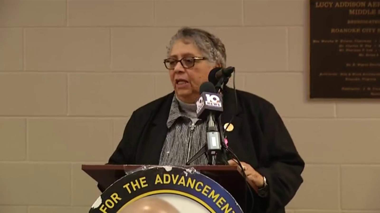 WATCH: Roanoke NAACP holds news conference after another principal leaves Lucy Addison Middle School