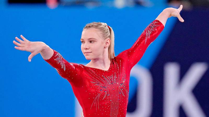 Jade Carey — and potentially gymnastics' most difficult skill — enters the women's All-Around final