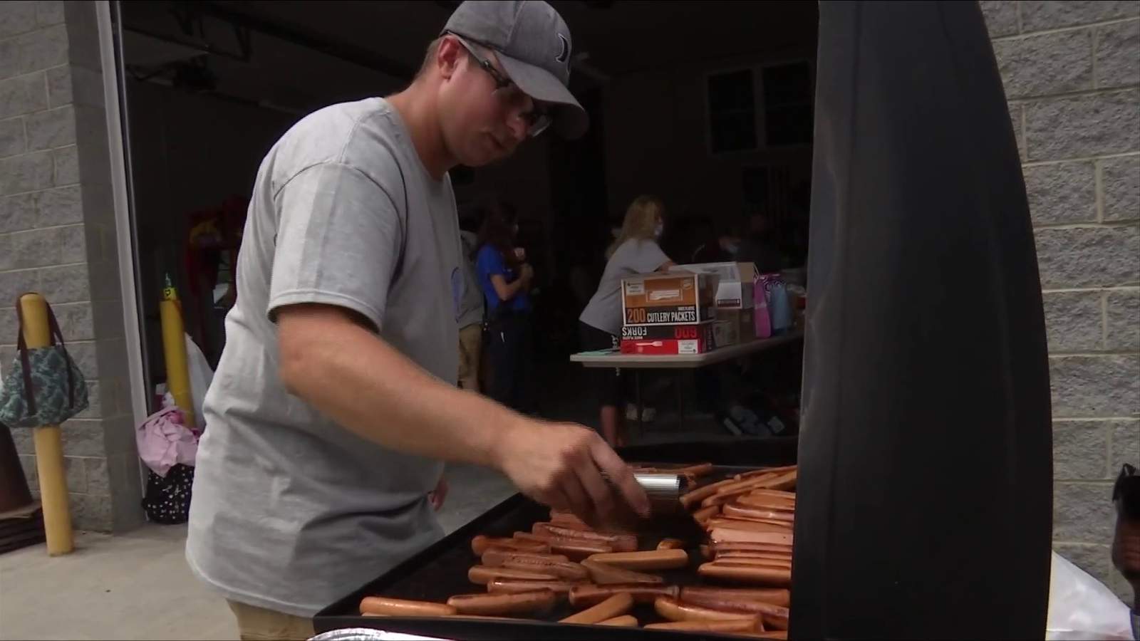 Pop-up hot dog benefit raises more than $20,000 for Giles County first responder