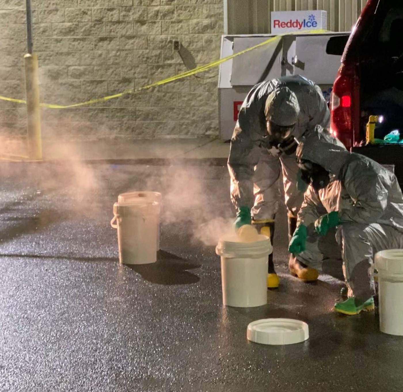 Police bust possible mobile meth lab in dollar store parking lot