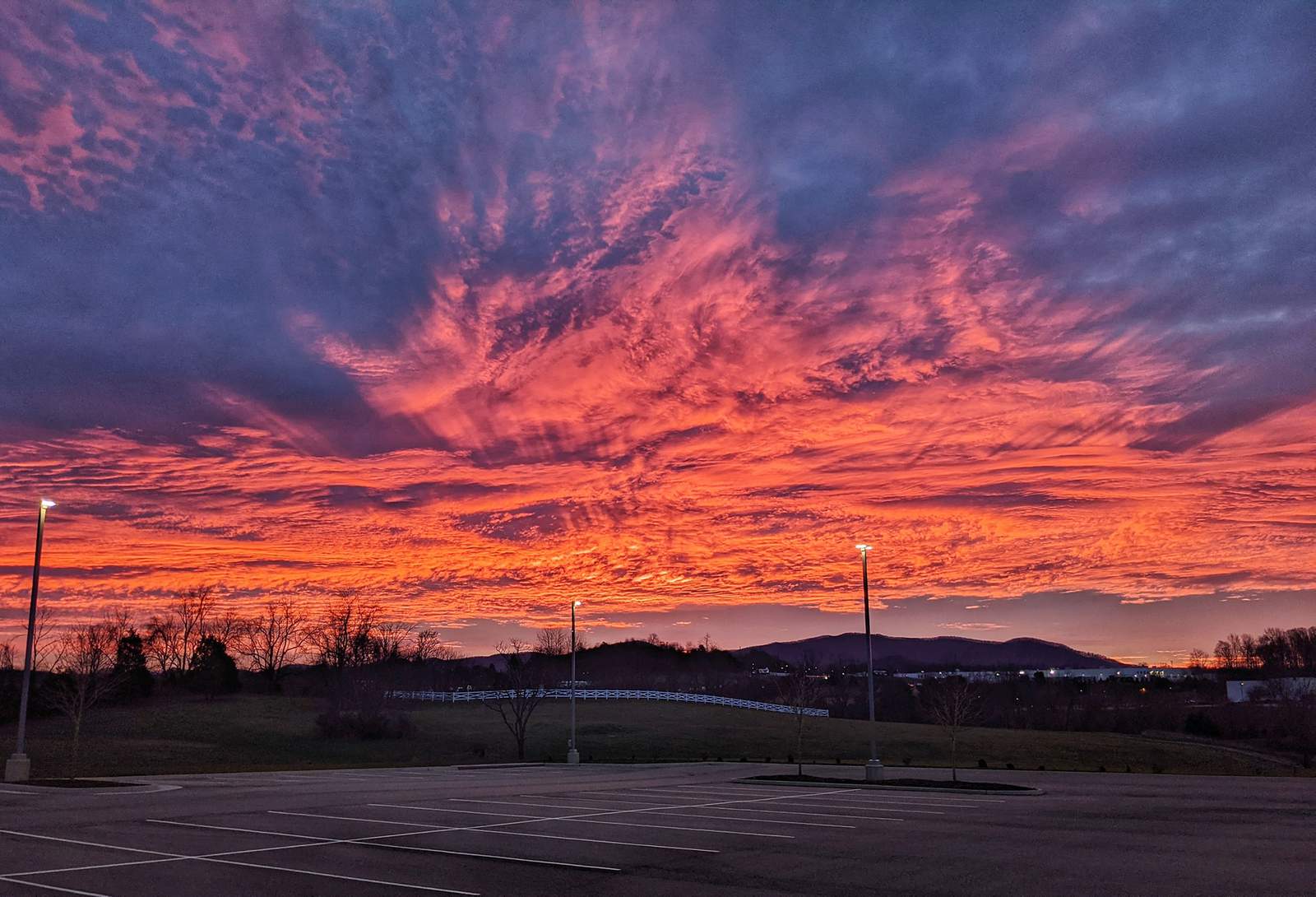 PHOTOS: Wednesday morning starts with a dazzling sunrise across the area