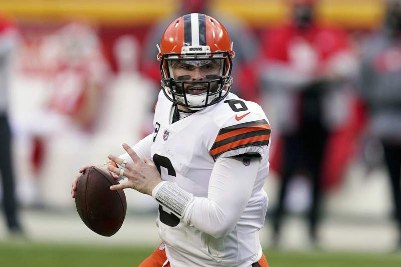 Browns exercise QB Mayfield, CB Ward's contract options