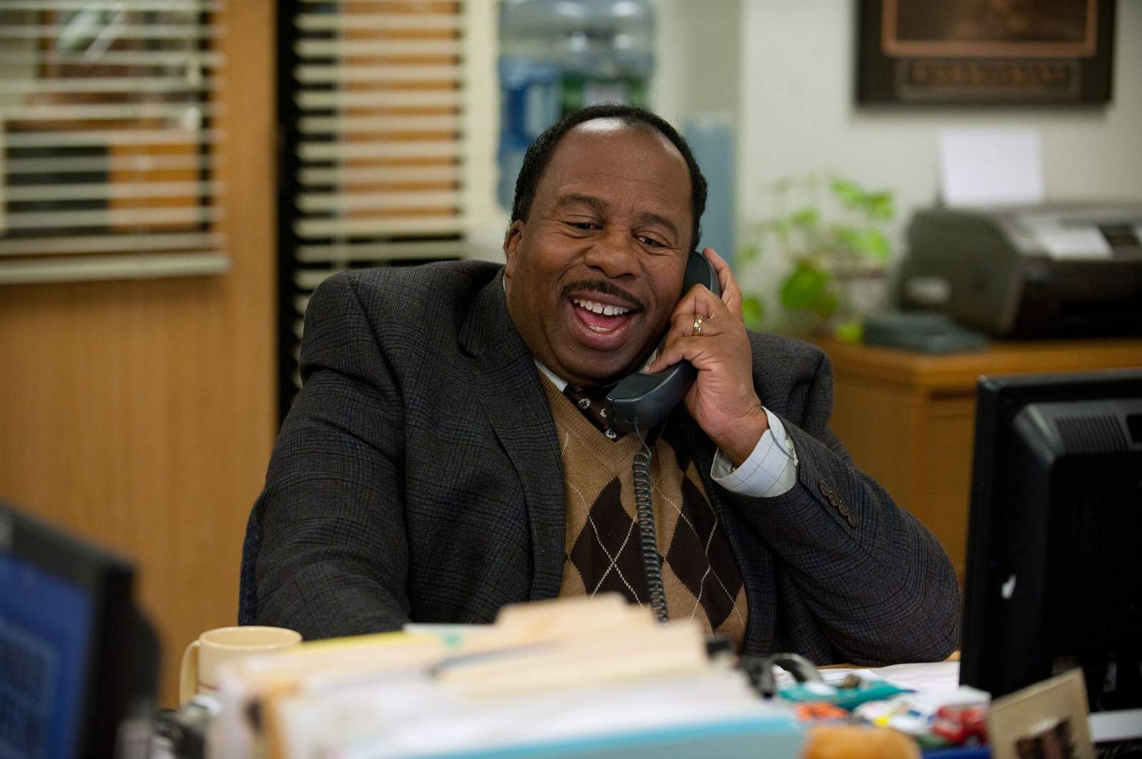 The Offices Leslie David Baker says he received racist abuse after announcing spinoff series