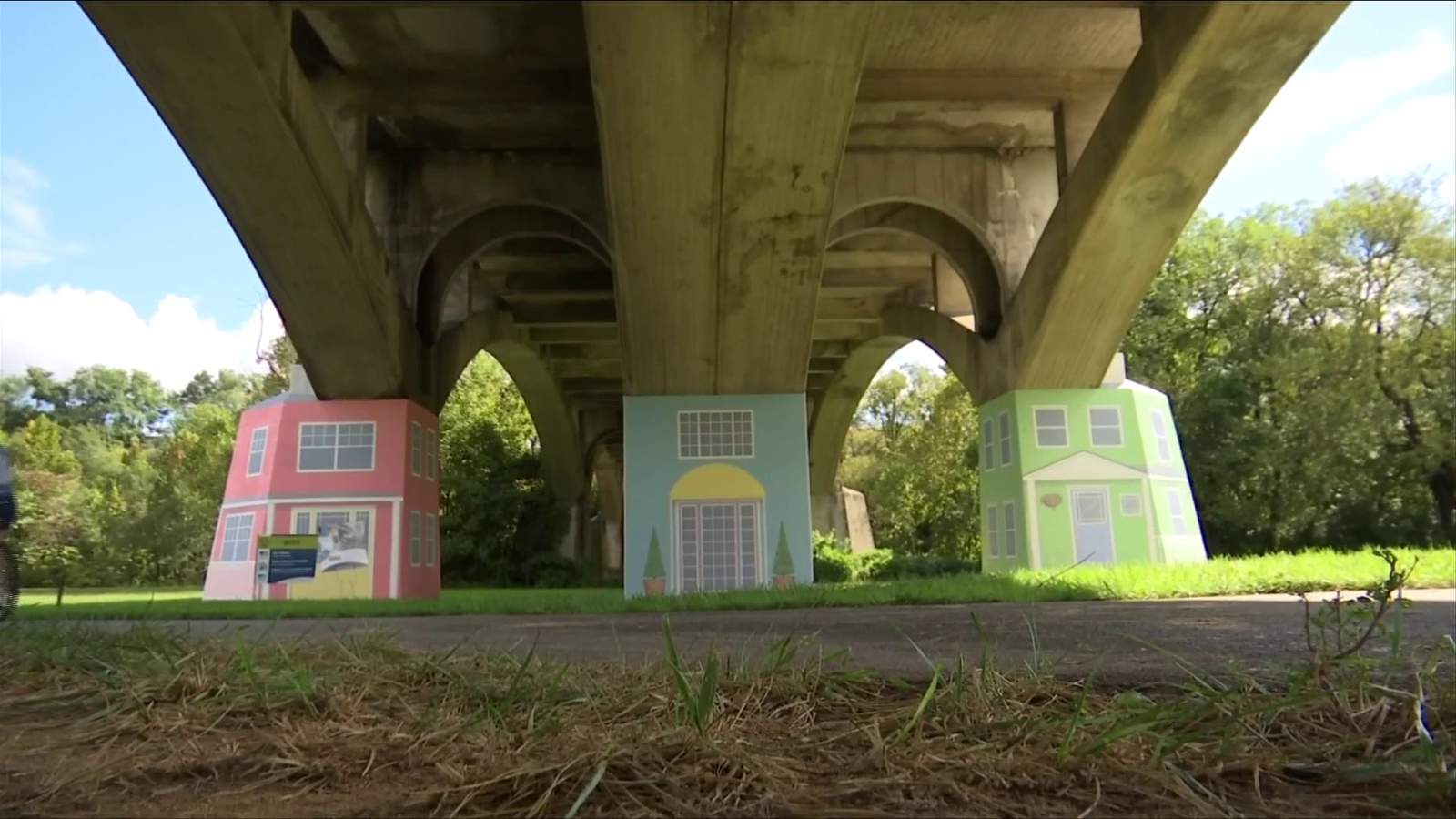 Roanoke River Greenway under Memorial Bridge revitalized with artwork