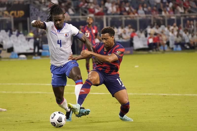 Vines lifts US over Haiti 1-0 in CONCACAF Gold Cup opener