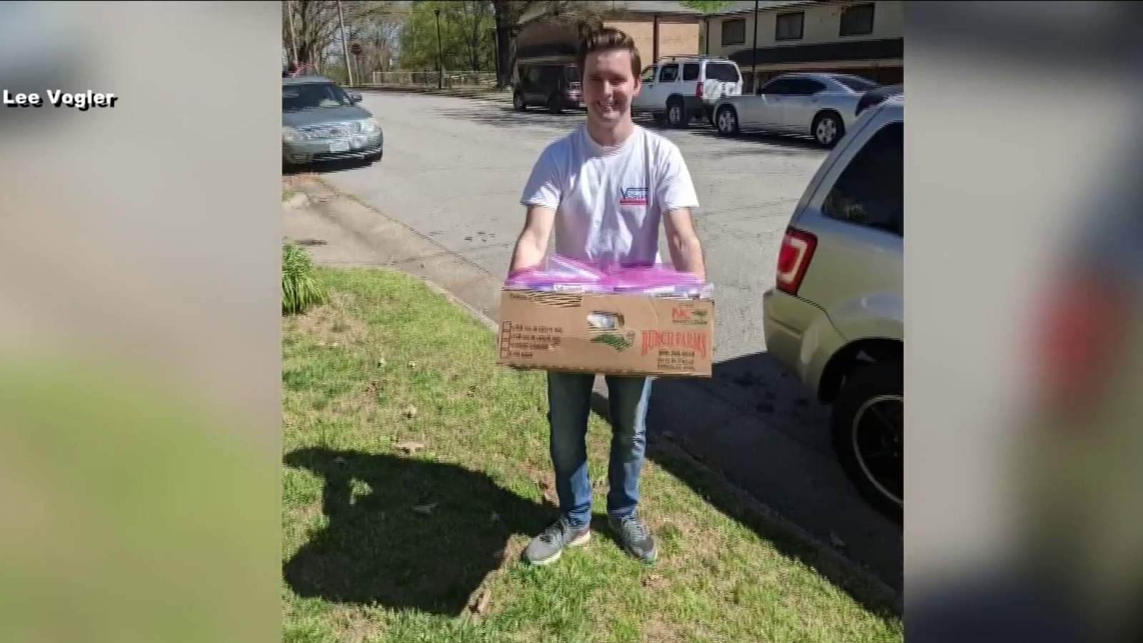 Danville vice mayor delivers food to Danville residents in need