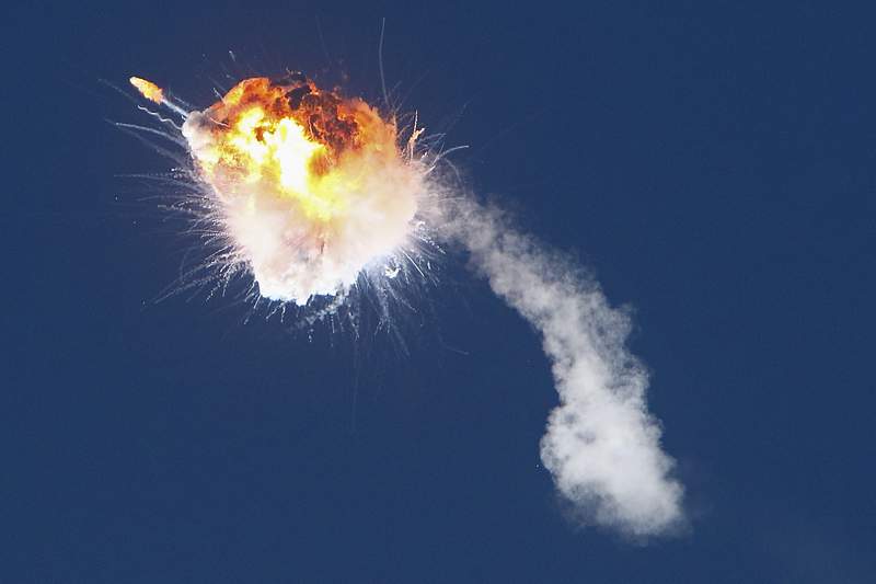 Rocket 'terminated' in fiery explosion over Pacific Ocean